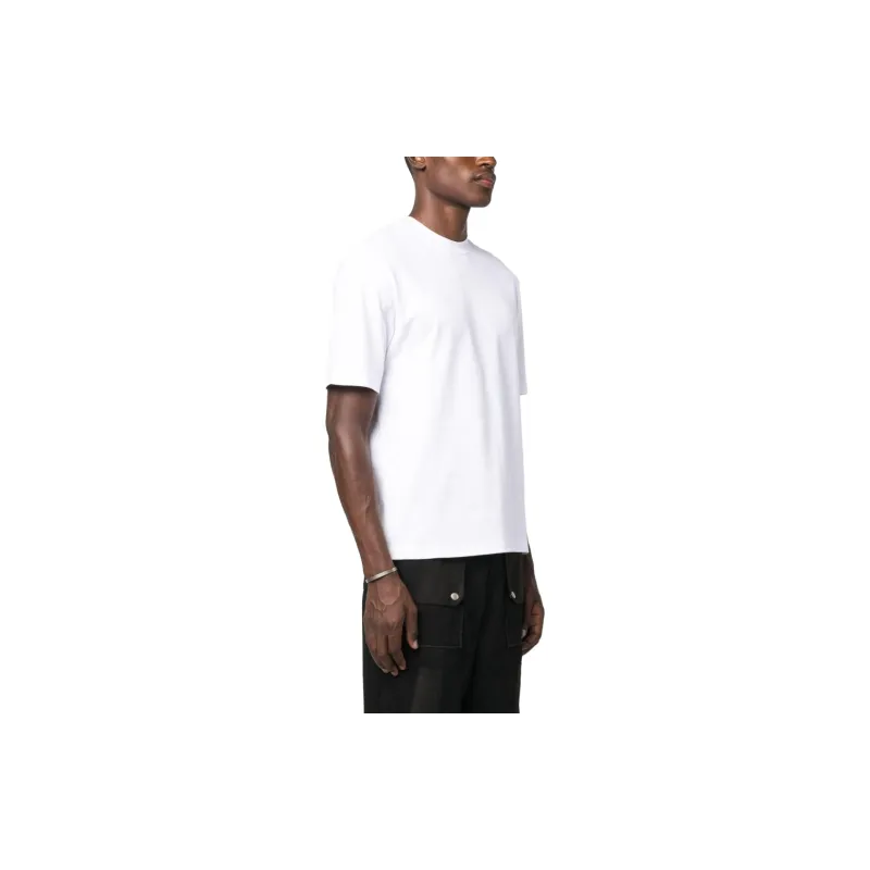 Ferragamo T-Shirts Men White-3