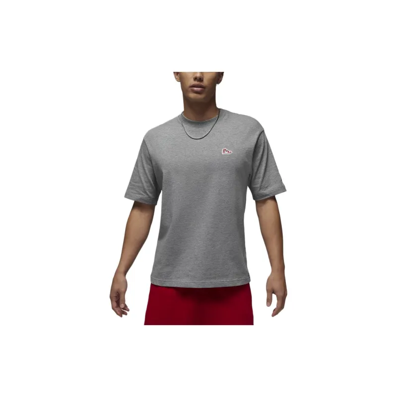 Jordan Set-in Sleeve T-Shirt Men's Gray-3