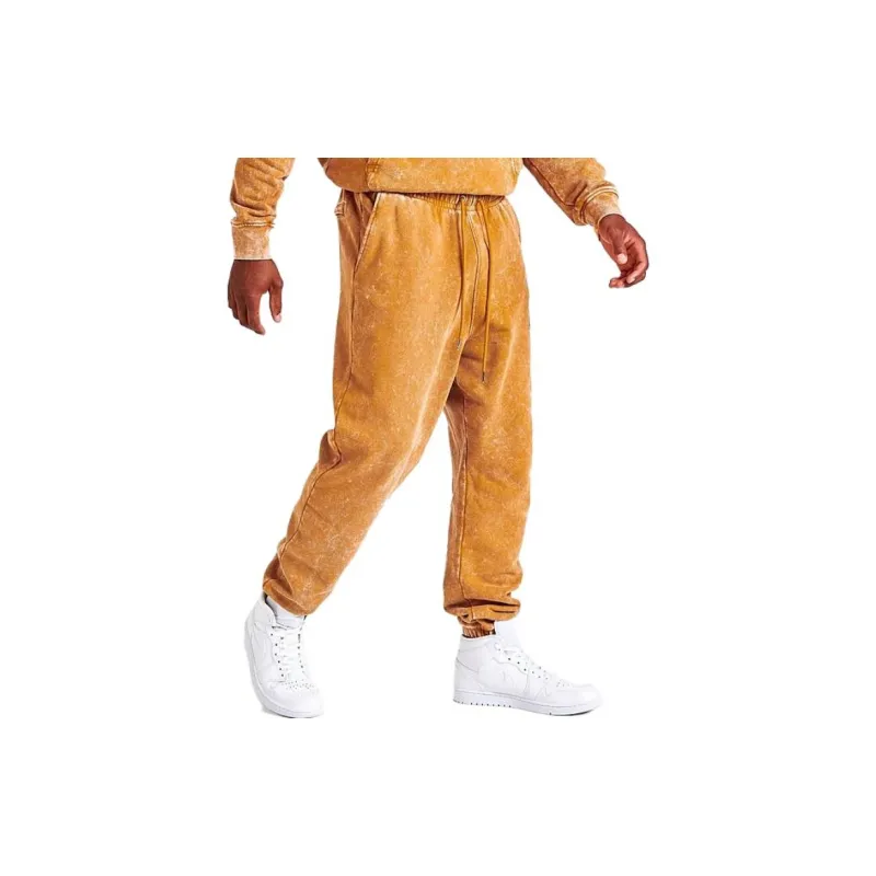 Jordan Essential Flight Statement Casual Pants Men Ginger Yellow-1