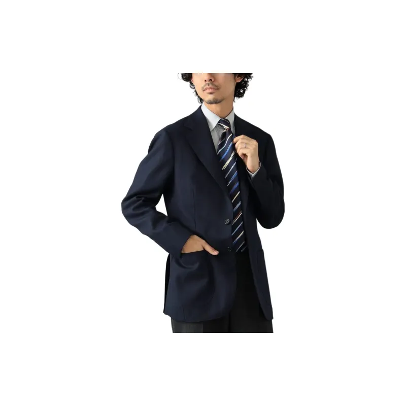 Beams Jackets Coats Men's Marine Blue-7