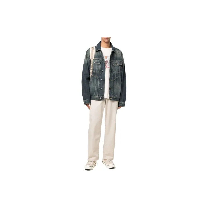 DIESEL Denim Jacket Unisex Blue-1
