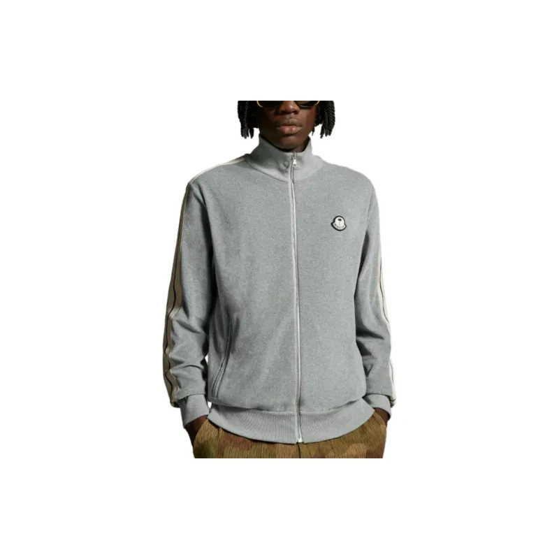 Moncler X Palm Angels Chenille Zip Up Sweatshirt-2