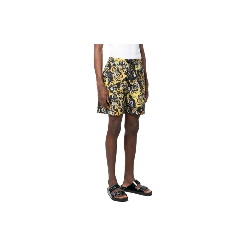 VERSACE JEANS COUTURE Casual Shorts Men Black-3