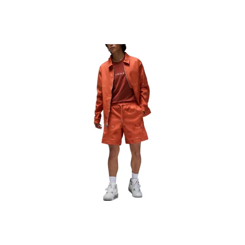 Nike Casual Shorts Men Orange-1