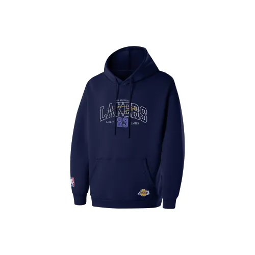 NBA Los Angeles Lakers Sweatshirts Unisex Navy Blue