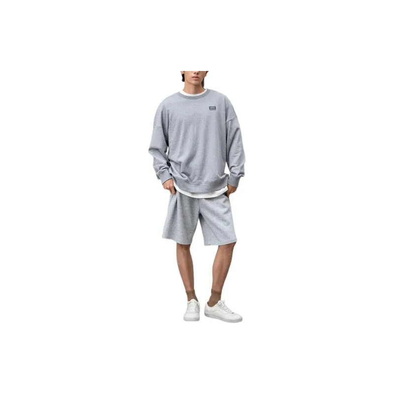 Vans Sweatshirts Unisex Gray-3