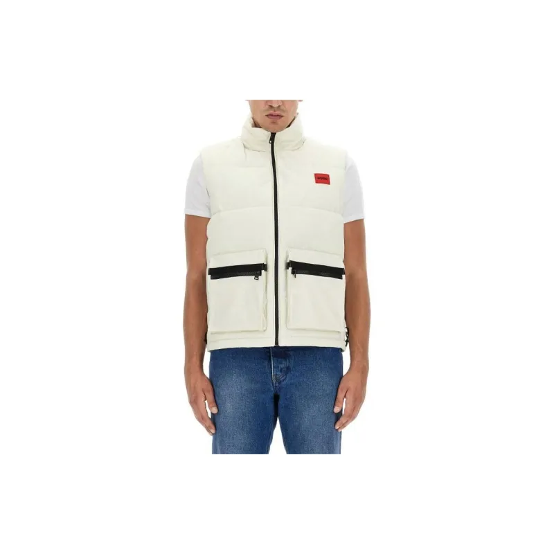 HUGO BOSS Vests Men White-2