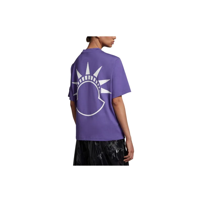 MONCLER GENIUS MONCLER GENIUS X Alicia Keys T Shirts Unisex Purple-3