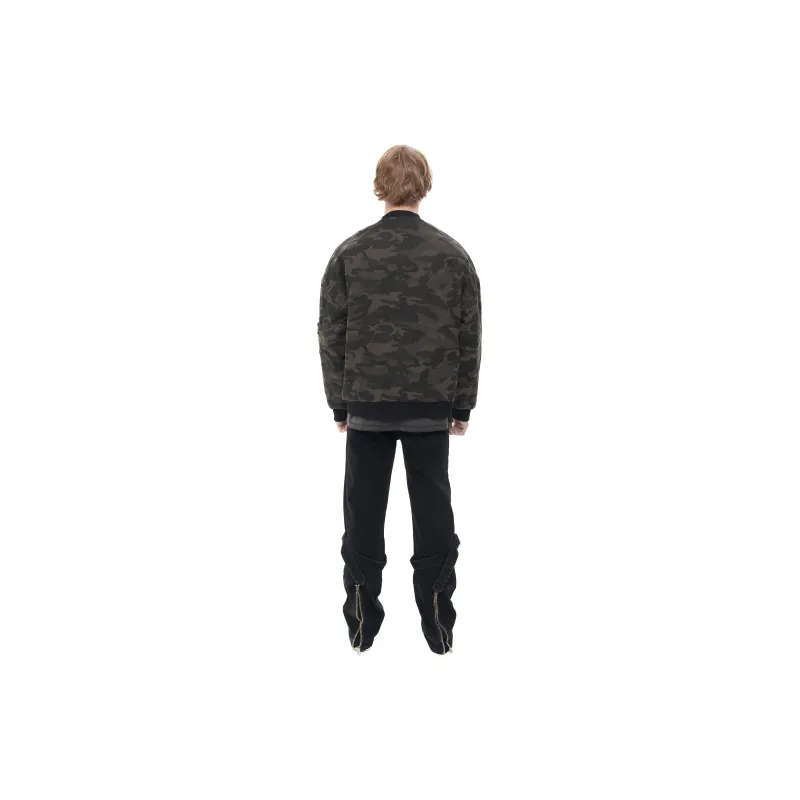 False Perception Jackets Coats Unisex Black-3