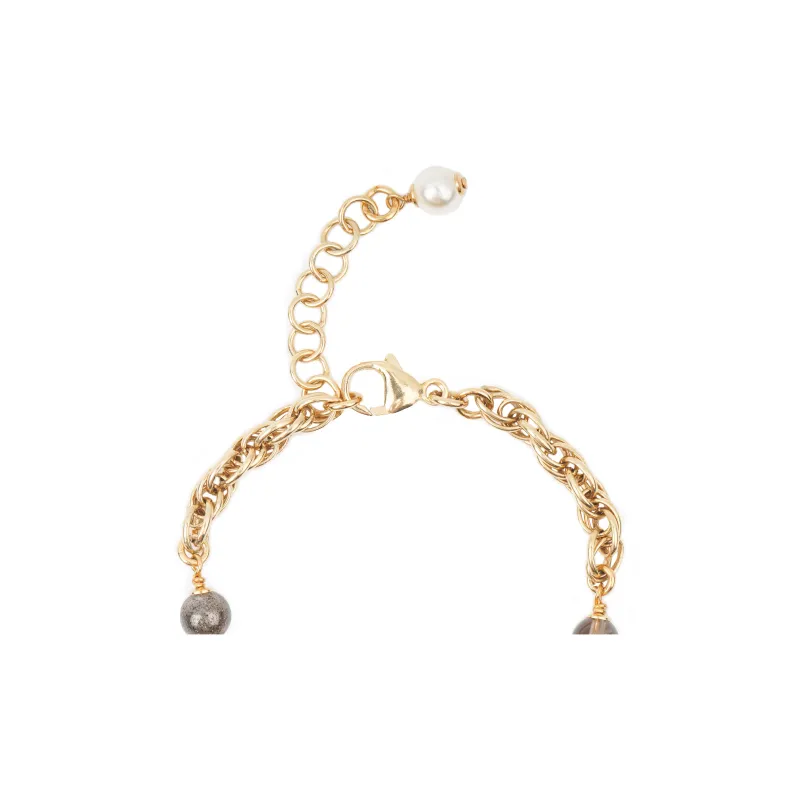 CHANEL Necklaces Women's Gold/Pink-3