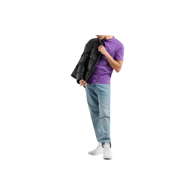 ARMANI EXCHANGE SS24 T Shirt Men's Purple-4