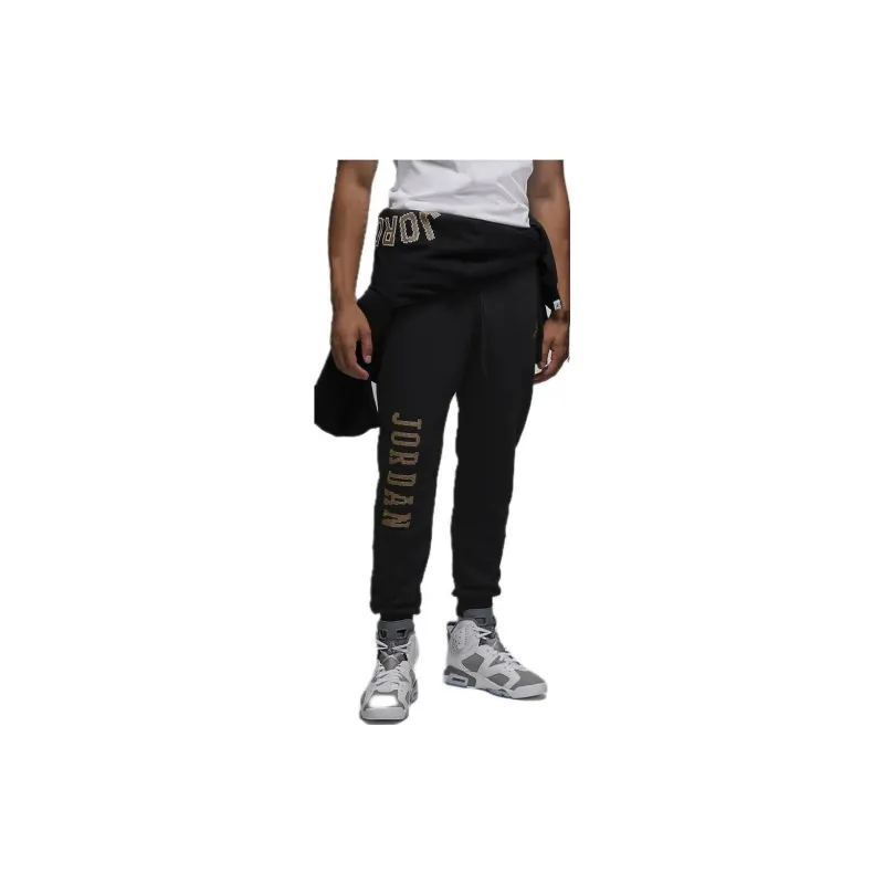 JORDAN Essentials Holiday Fleece Pants-1