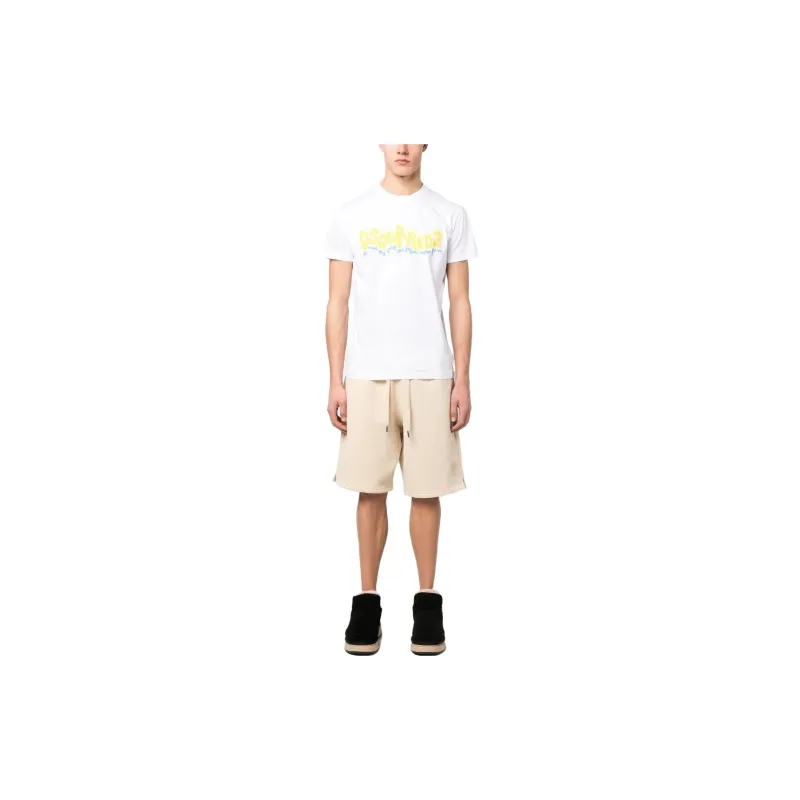 DSQUARED 2 D2 Waving Logo Crewneck T Shirt-1