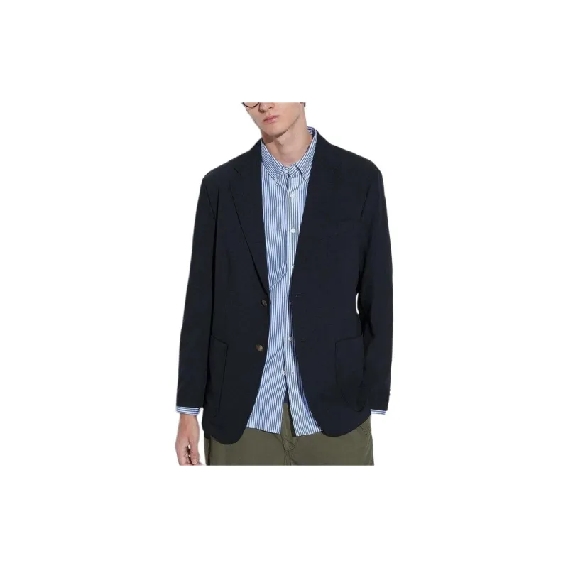 UNIQLO Business Suit Unisex Navy Blue-1