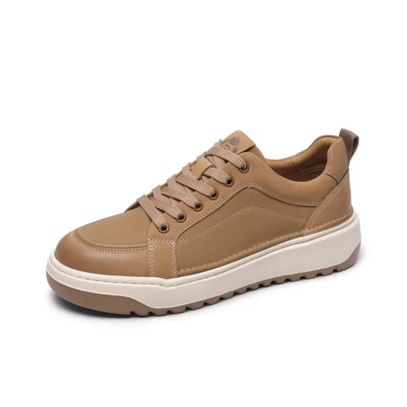 GOLDLION Low Top Casual Shoes Men's Black-6