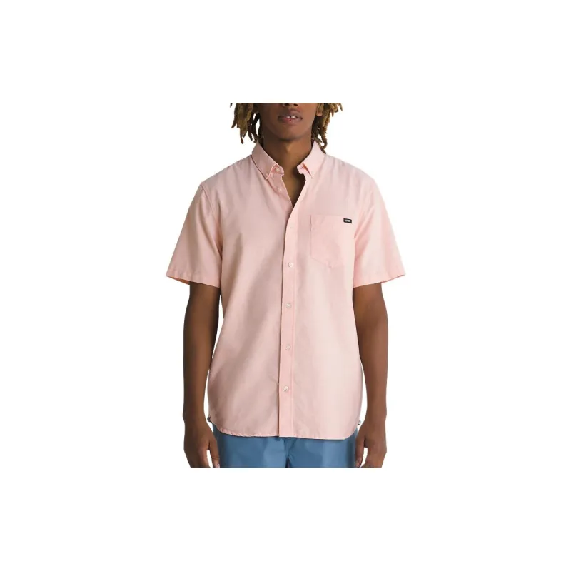 Vans Houser Buttondown Shirt Shirt Men's Pink-2