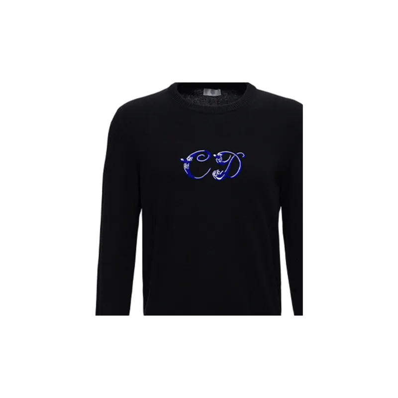 DIOR Quarterly New Products Sweaters Men Black-6