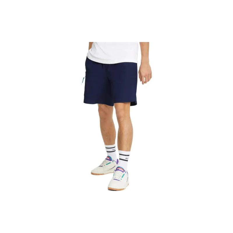 PUMA x BUTTER GOODS Casual Shorts Men's Blue-4