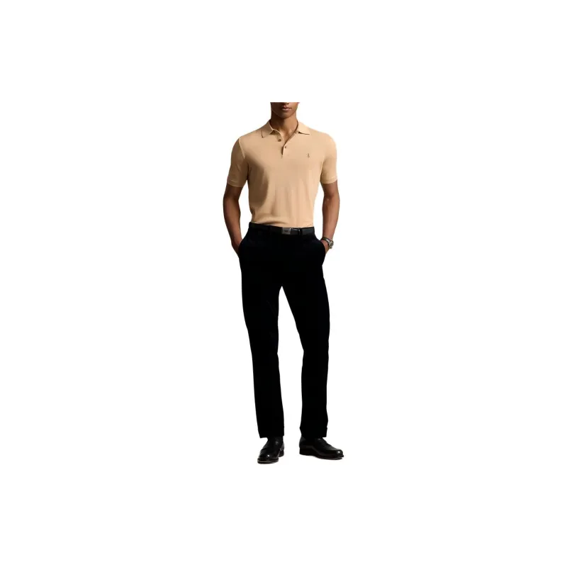Polo Ralph Lauren SS24 Polo Shirt Men's Camel-1