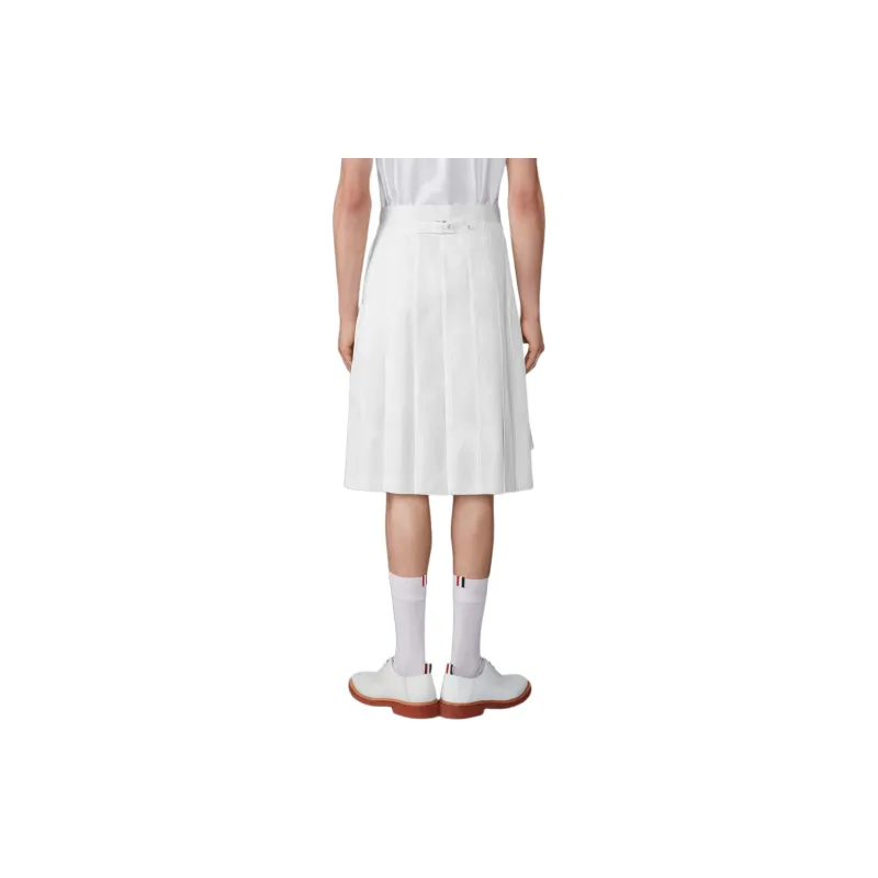THOM BROWNE· SS24 Summer Series Skirt Men's White-2