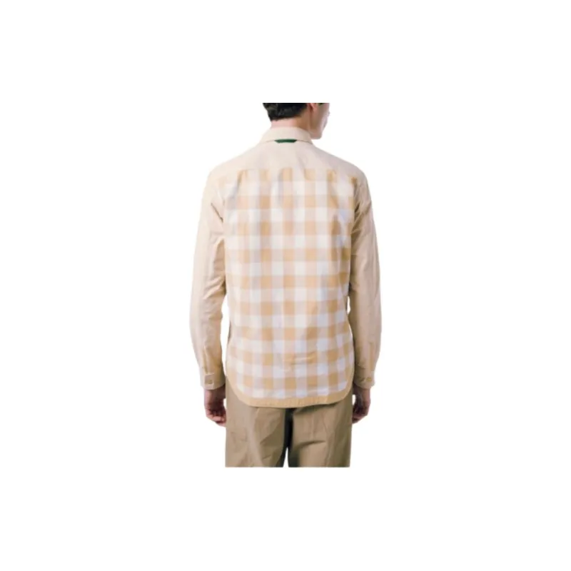 LACOSTE Shirts Men Beige-8