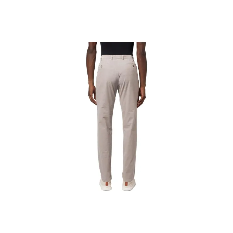 Canali Suit Trousers Men Gray-2