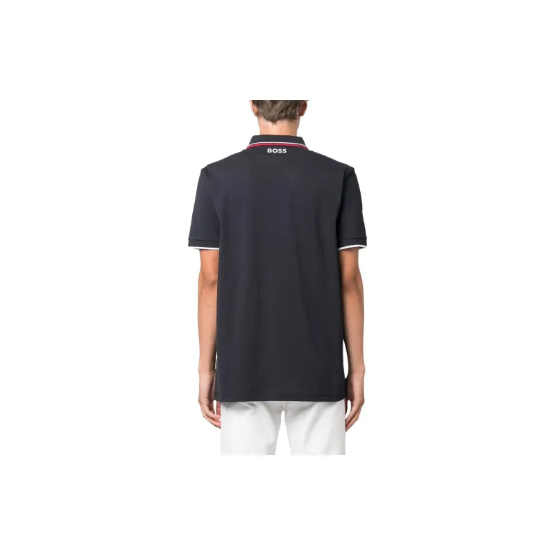 HUGO BOSS Logo embroidered Polo Shirt-2