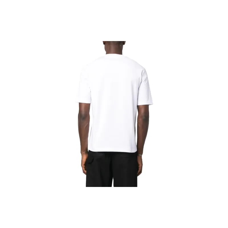Ferragamo T-Shirts Men White-2