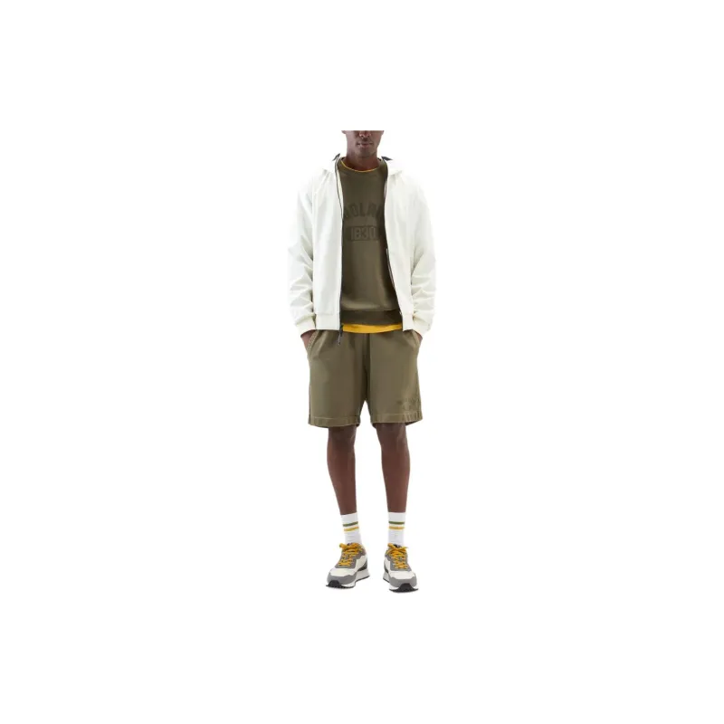 WOOLRICH Garment-Dyed 1830 Crewneck Sweatshirt-3