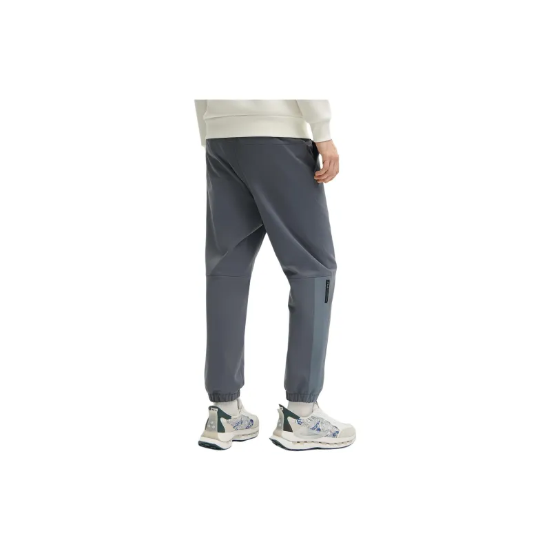 FILA x V&A LIANMINGKUAN Casual Pants Men's Phantom Night Gray-4