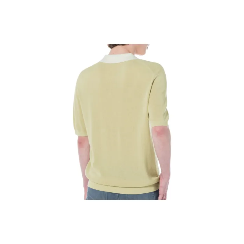 CALVIN KLEIN Polo Shirt Men's Green-3