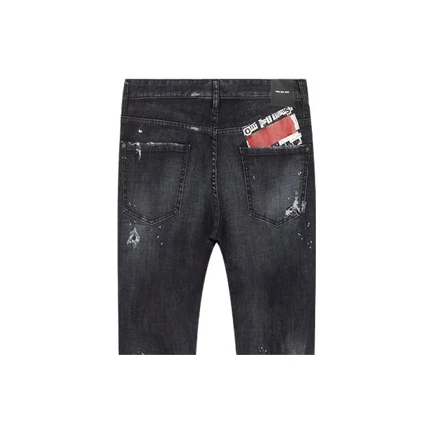 DSQUARED 2 Jeans Men Black Gray Color-5