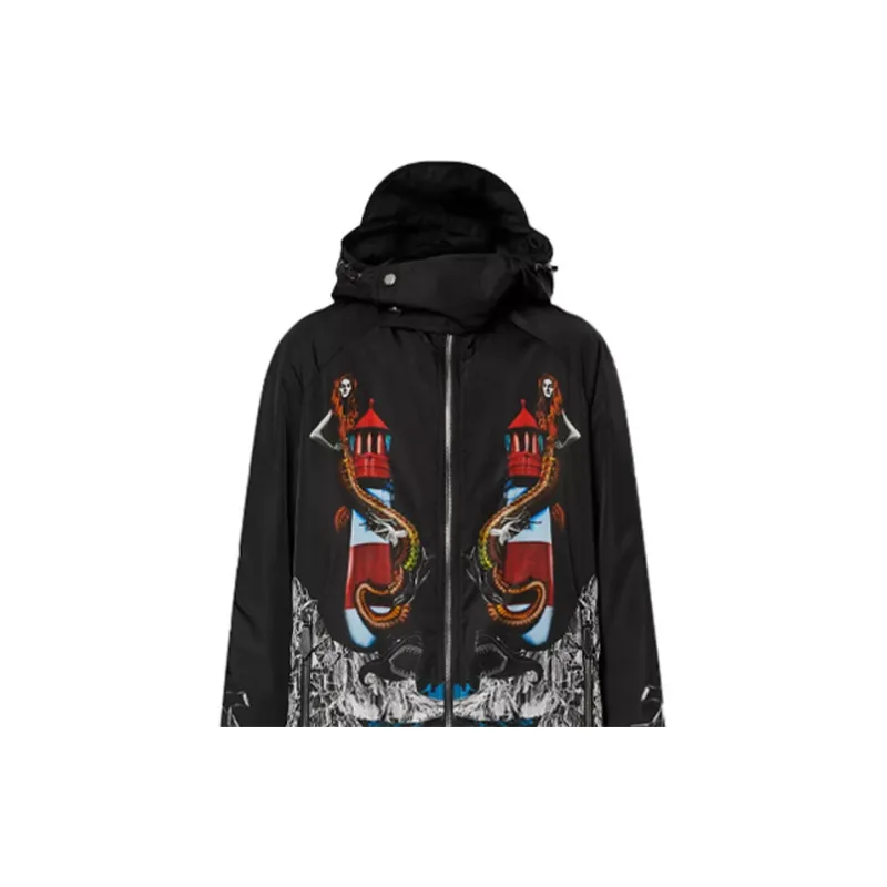Burberry Jackets Coats Men's Black-4
