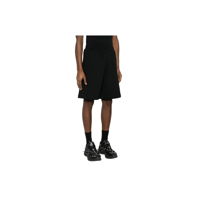 Barrow Face appliqué Track Shorts-3