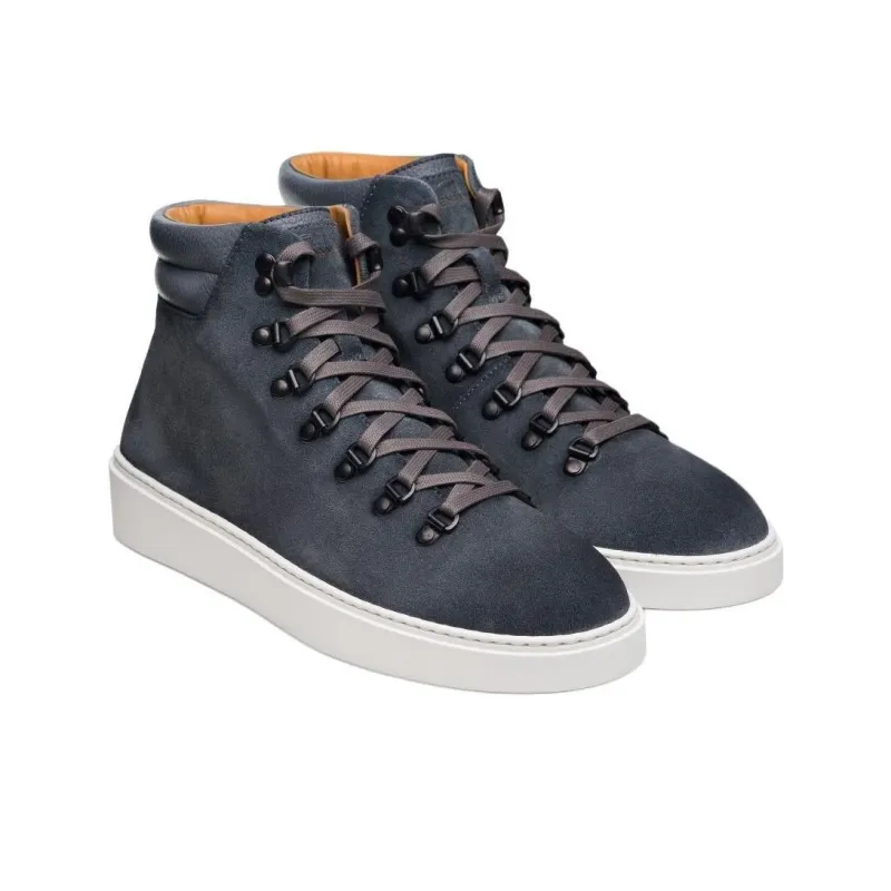 Magnanni Bodhi Evo High-Top Skateboard Shoes Men's Blue-2