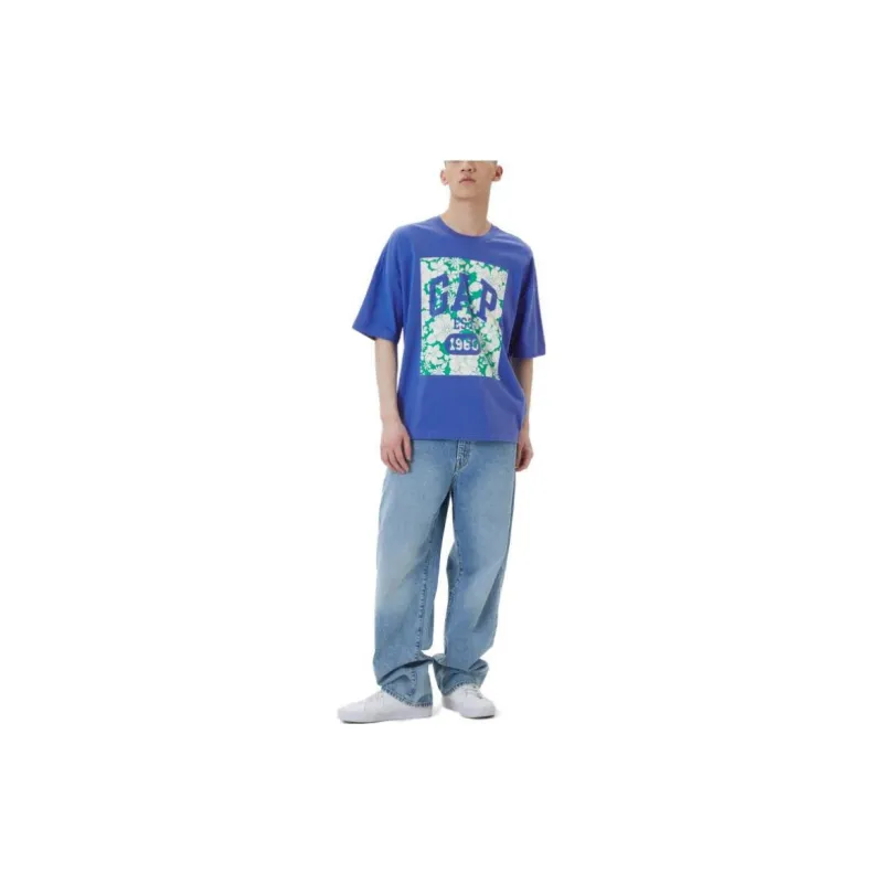 GAP SS23 T Shirts Unisex Blue-1