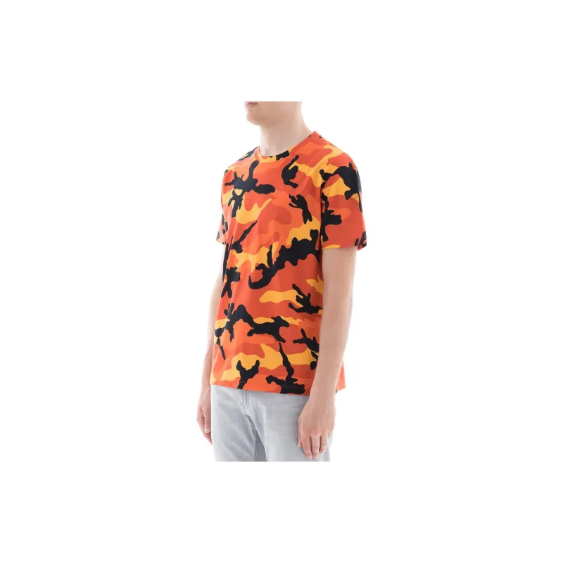 Valentino T-Shirts Men Orange Yellow-1
