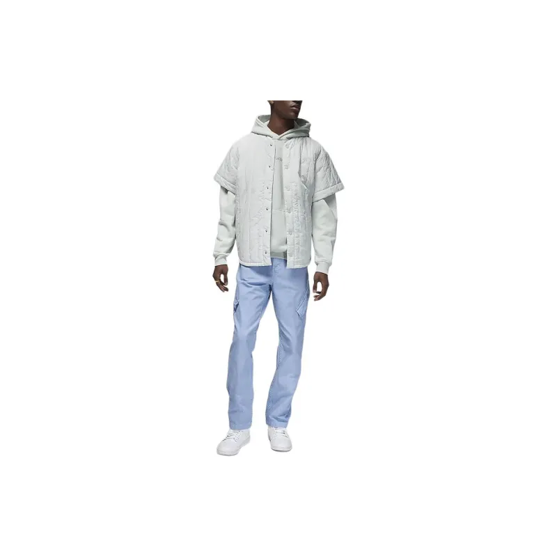 Jordan Jordan Wordmark Sweatshirt Men's Light Silver-2
