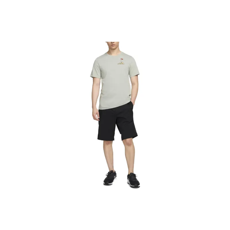 Nike T Shirts Men Light Green-0