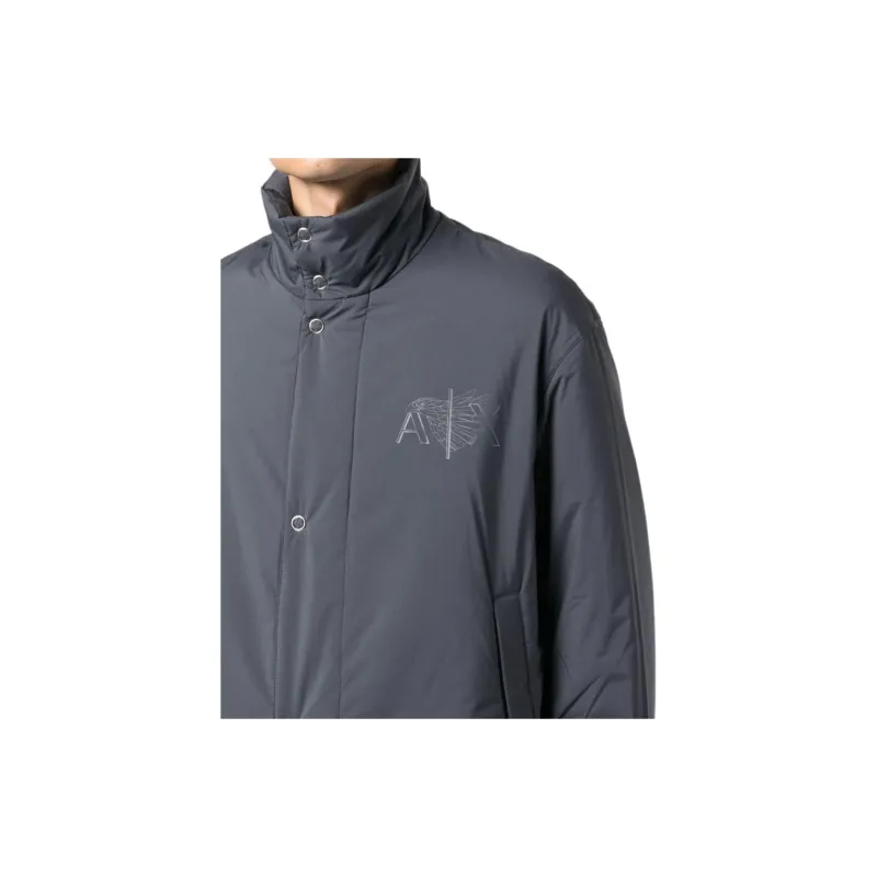 ARMANI EXCHANGE Logo print Padded Jacket-4