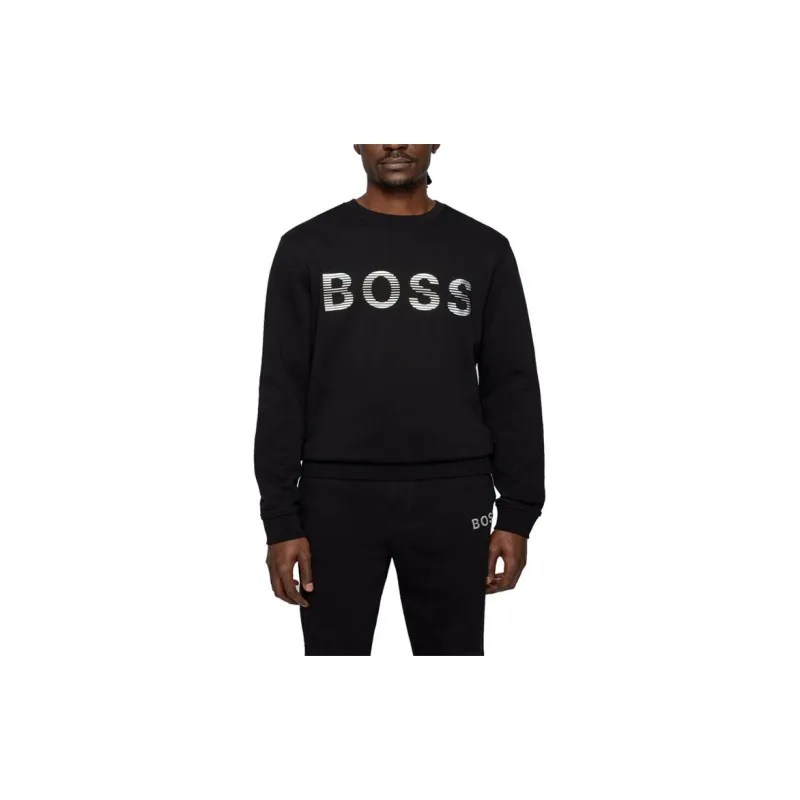 HUGO BOSS Sweatshirts Men Black-4