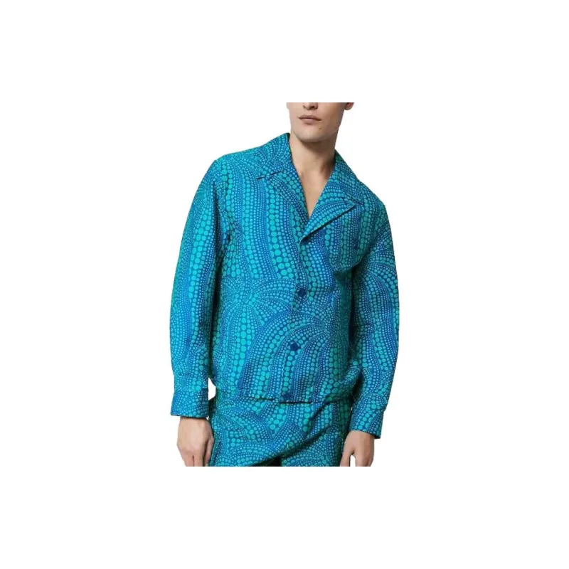 LOUIS VUITTON Louis Vuitton X Yayoi Kusama Jackets & Coats Men's Blue-4