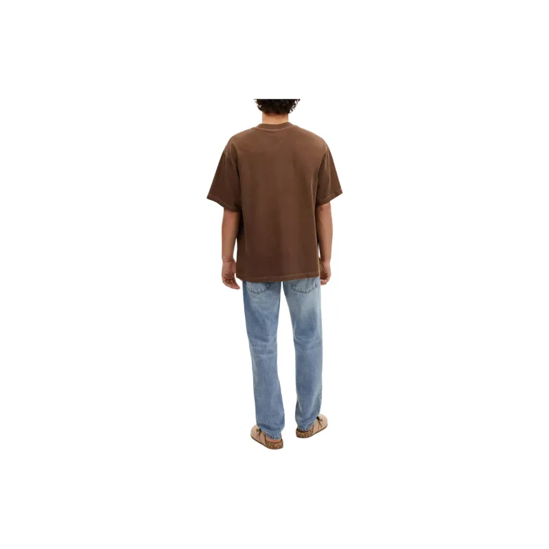 COACH Pocket T Shirt T-Shirt Men's Brown-2