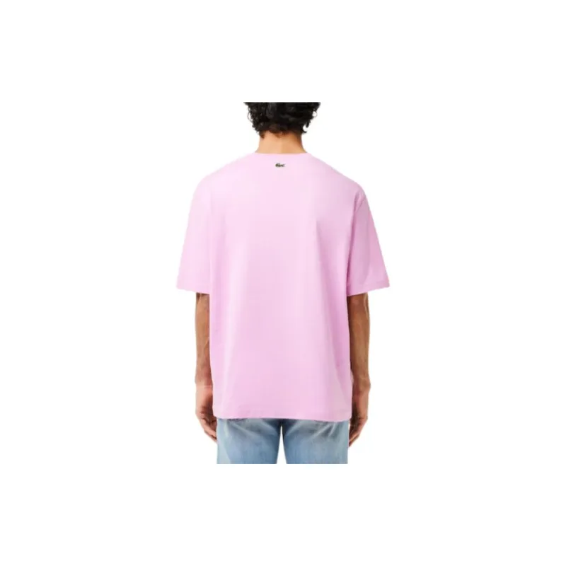 LACOSTE Regular T-Shirt Men's Pink-2