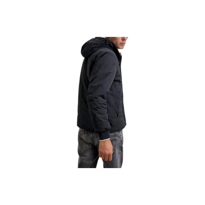 STONE ISLAND Logo Patch Hooded Jacket-4