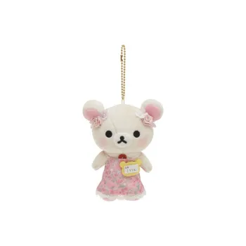 SAN X Bear Sister, Rilakkuma Nagoya Store Manager Limited Dolls Plush Pendant 10cm Height