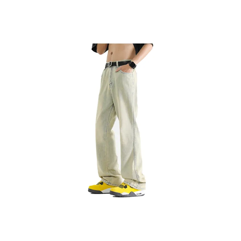 AMBER LIGHT Fall And Winter Jeans Unisex-12