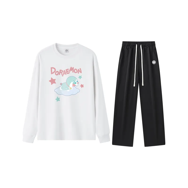 Doraemon/a Unisex Pajama Sets-2