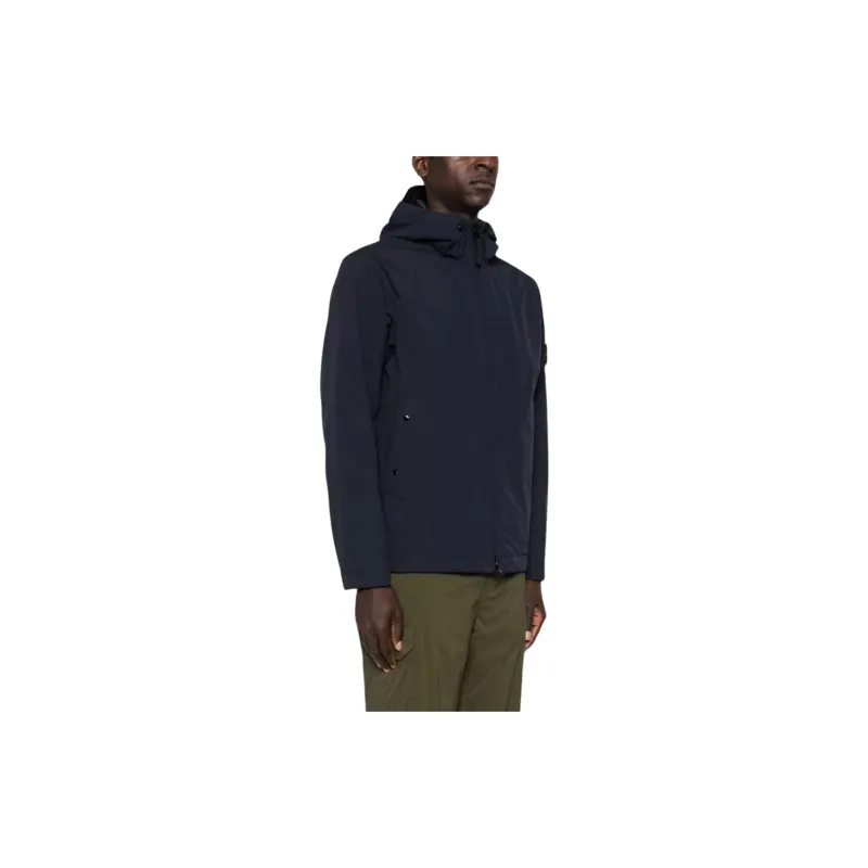 STONE ISLAND Zip Up Hooded Jacket-3
