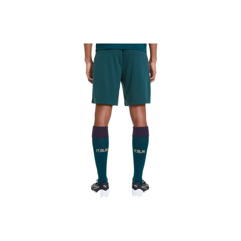 PUMA FIGC RENAISSANCE Soccer Bottoms Men's Green-3